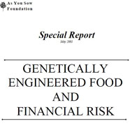 genetically engineered food and financial risk cover image