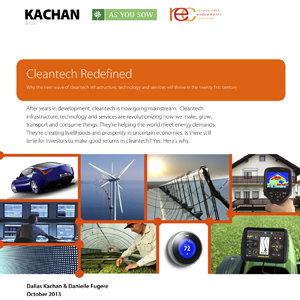 Cleantech Redefined
